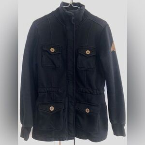 Beaver Canoe Women’s Full-Zip Utility Jacket Medium Black